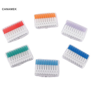 Canaanek 120 Cái / hộp Dụng Cụ Chăm Sóc Răng Miệng Silicon Siêu Mềm Bàn Chải kẽ Răng Bàn Chải Làm Sạch Răng Bụi Tăm CSF