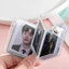 Album ảnh mini GAVESTO, có móc khóa Little Daisy Móc khóa Album mini, Móc khóa ba lô PVC