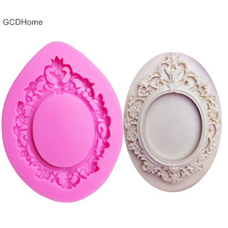 Gcdhome 3D Khung Silicon Fondant Bánh Trang Trí Khuôn Làm Bánh Sô Cô La Fad Khuôn HOT