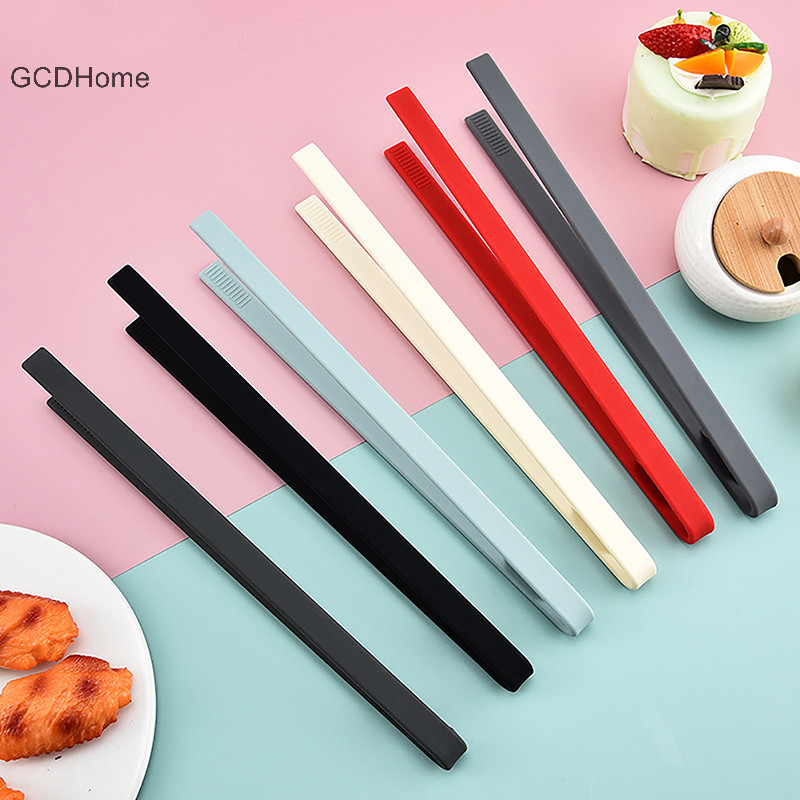 Gcdhome Silicone Thực Phẩm Bánh Mì Nướng Lưỡi Trivet Lưỡi Cho Nhà Bếp Kẹp Chống Trơn Trượt Nấu Kẹp BBQ Salad Dụng Cụ Nướng Phụ Kiện Nhà Bếp HOT