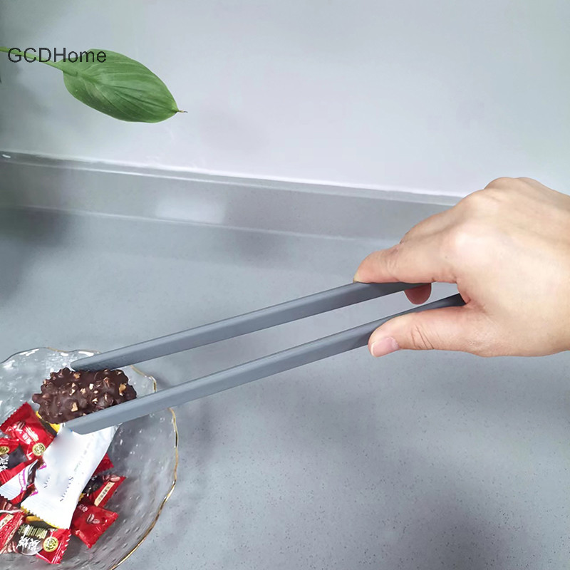 Gcdhome Silicone Thực Phẩm Bánh Mì Nướng Lưỡi Trivet Lưỡi Cho Nhà Bếp Kẹp Chống Trơn Trượt Nấu Kẹp BBQ Salad Dụng Cụ Nướng Phụ Kiện Nhà Bếp HOT