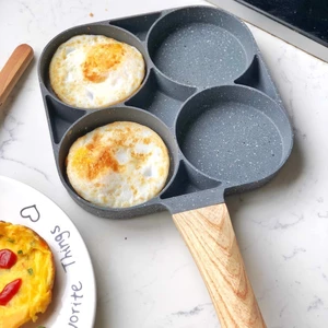 Khuôn Chảo Rán 4 Lỗ Tròn chống dính