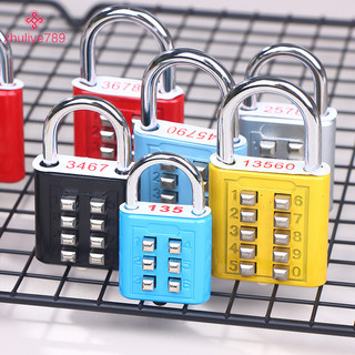 < zhuliye789 > Ổ khóa kết hợp mã mật khẩu Vali hợp kim kẽm cho hành lý Mã du lịch Mã khóa chống trộm được khóa