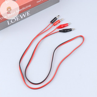 Twe 1Pc Kiểm Tra Nhiều Mét Dẫn Dây Cáp 100cm Hai Đầu Chuối Cắm Vào Cá Sấu Kẹp Đầu Nối Điện DIY Dụng Cụ VN