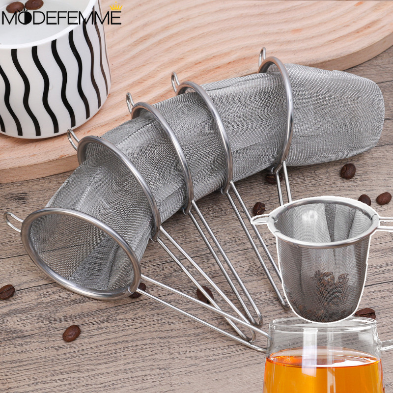 [Đặc sắc] Bộ lọc lá trà bằng thép không gỉ - Bộ lọc thảo mộc gia vị - Lưới màn hình thành phần súp - Hộp đựng pha cà phê - Đồ dùng nhà bếp - Chống bỏng, Dễ lau chùi