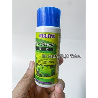 FloraFer Green Relive phân nước thủy sinh cho bể cá (125ml)