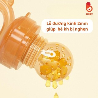 Núm nhai ăn dặm trái cây, thức ăn cho bé từ 3 tháng tuổi