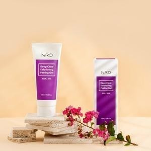 Combo tẩy da chết và sữa rửa mặt sạch sâu NRD CB0134
