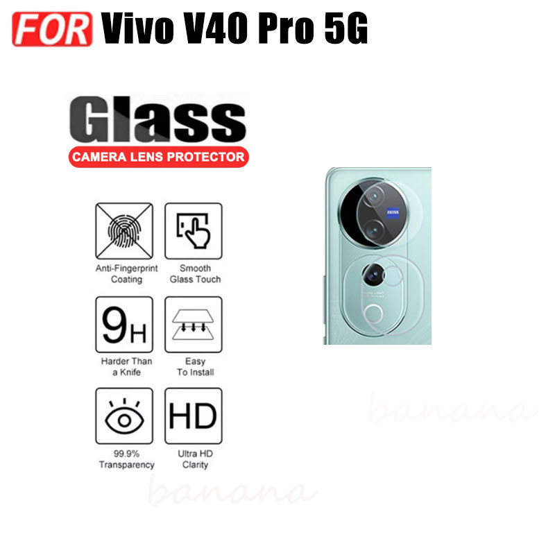 Vivo V40 Pro Full Trong Suốt Hydrogel Mềm Cho Vivo V40 V30E V30 Pro Bảo Vệ Màn Hình Mặt Trước Flim + Mặt Sau Flim + Ống Kính Máy Ảnh Flim