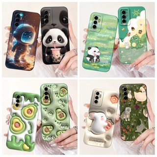 Ốp Bảo Vệ Camera Cho Vivo V23e 5G V2126 Ốp Điện Thoại Hoạt Hình Dễ Thương Silicon Matte Cover Cho Vivo V 23e S10e Y75 4G Ốp Lưng