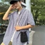 Túi Messenger ESSENCEH, Túi Đeo Vai Phong Cách Tối Giản Màu Trơn, Túi Điện Thoại Vải Nhẹ Thời Trang Cho Ngoài Trời
