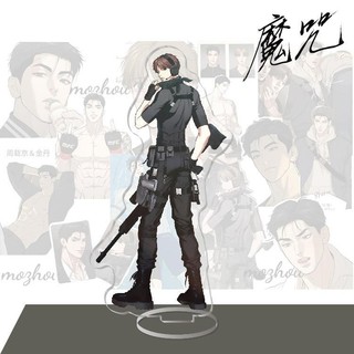 Mô hình standee đứng Korean BL Manwha Jinx Acrylic Stand Joo Jaekyung Kim Dan decor góc học tập để bàn