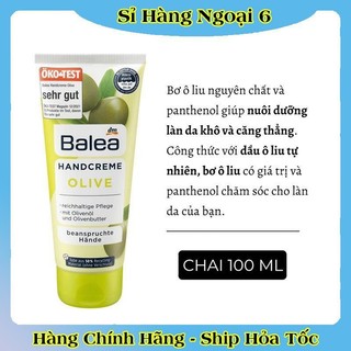 [Date mới nhất Đủ Bill] Kem dưỡng da tay Balea Handcreme 100ml của Đức