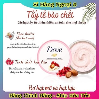 Tẩy tế bào chết, tẩy da chết body và dưỡng thể DOVE và dưỡng thể nội địa Đức, Đủ Bill và Review