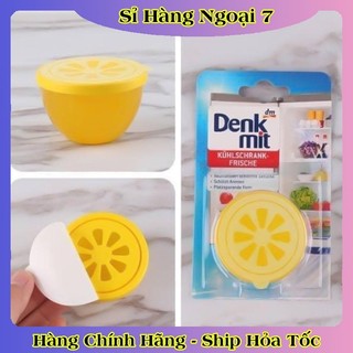 [Mẫu mới nhất] Sáp khử mùi tủ lạnh Denkmit hương chanh 40g của Đức