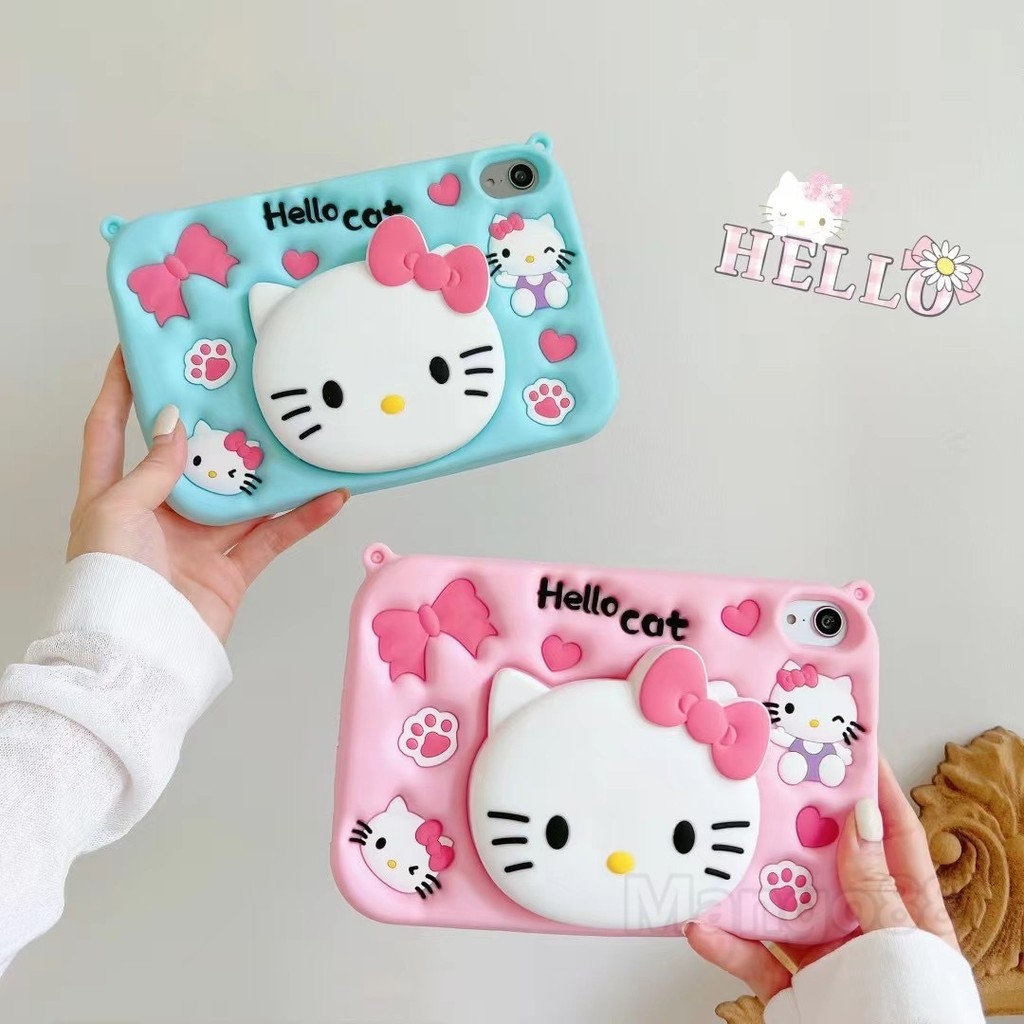 Ốp lưng tương thích cho iPad Air7 M3 2025 11 inch (thế hệ thứ 7) Vỏ hoạt hình dễ thương dành cho học sinh