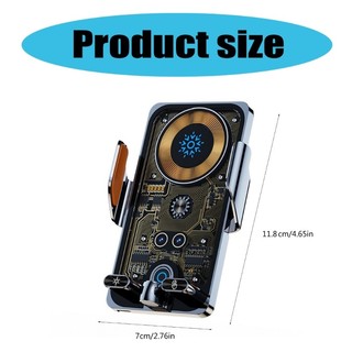 Kelnny Tốc Độ Sạc Xe Gắn 66W Tự Động Kẹp Điện Thoại Đa Năng Sử Dụng Đế Điện Thoại Cho Người Lái Xe Du Lịch
