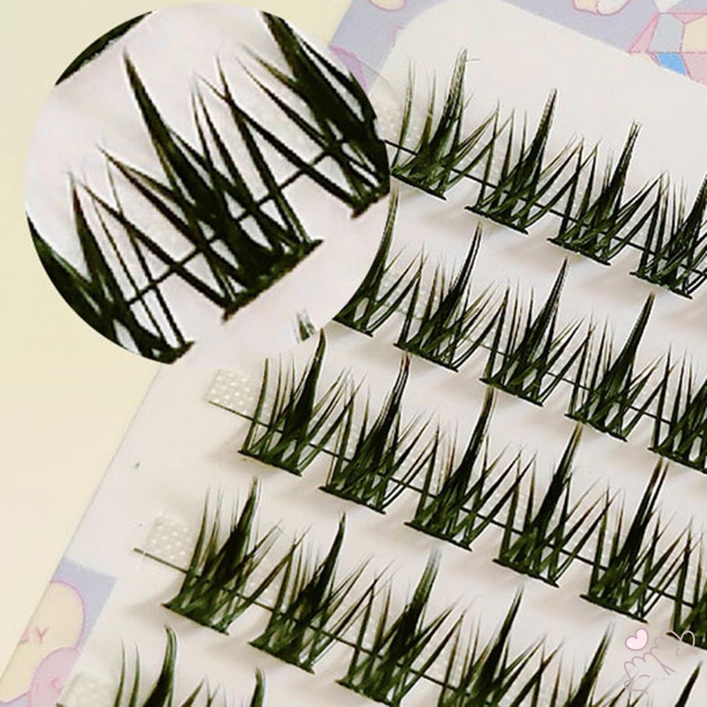 Fairy Hair Cụm Lông Mi Đơn Ánh Sáng Tự Nhiên Lông Tơ Wispy Volume