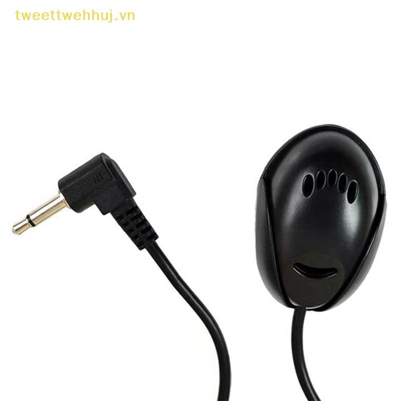 Nhíp micro ô tô Micro có dây 3,5 mm cho âm thanh nổi trên ô tô Mic rảnh tay cho nhãn dán loại Microfono
﻿ Vn Vn