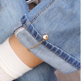 Quần Chân Điều Chỉnh Chiều Dài Từ Khóa Cố Định - Quần Jean Cardigan Áo Sơ Mi Quần Áo Đa Năng Cố Định Kẹp