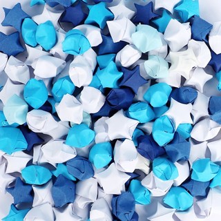 Set 540 Tờ Giấy Xếp Hình Ngôi Sao Năm Cánh Màu Sắc Gradient Sáng Tạo SUNND