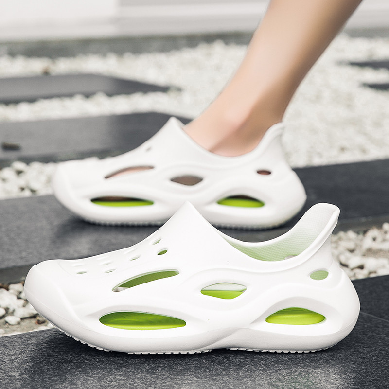 Dép EVA Nam Mùa Hè Chống Thấm Nước, Slip-on, Mềm, Thời Trang, Đi Biển
