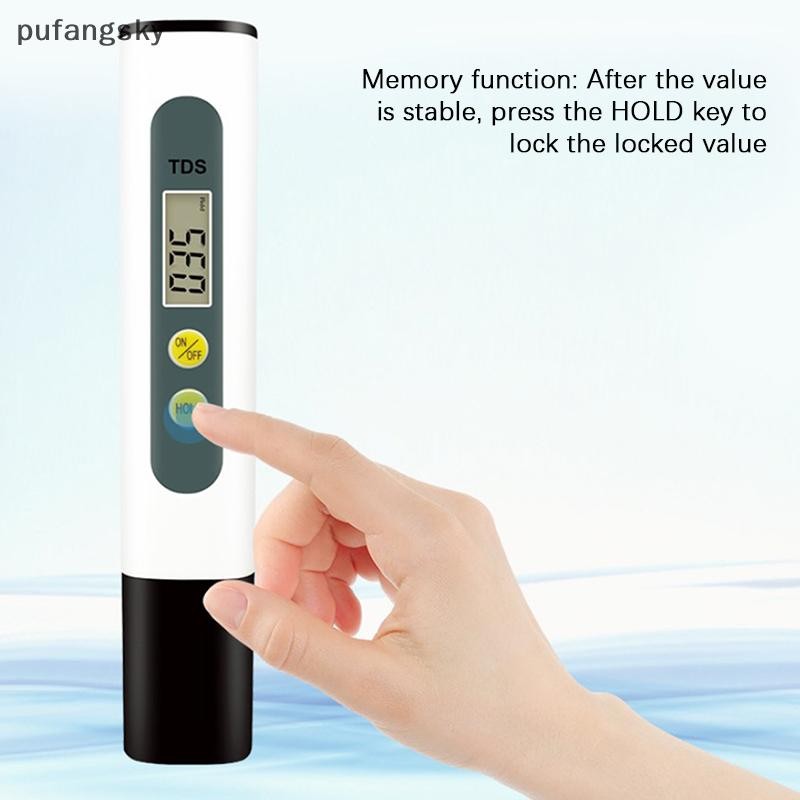 Pusky 0,01 Tds Ec PH Meter cho Bút kiểm tra PH kỹ thuật số chất lượng nước với phạm vi 0-14 PH VN