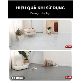 Miếng dán sàn nhà sang trọng BUNA, có keo dán sẵn, chống thấm,chất liệu PVC, kích thước 30x30x0.1cm
