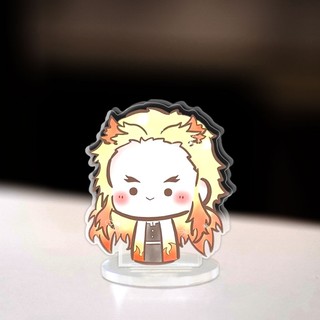 Mô hình Mini Demon Slayers Tanjiro Nezuko Standee Chibi Anime Manga Kimetsu no Yaiba trang trí góc học tập cao 3cm