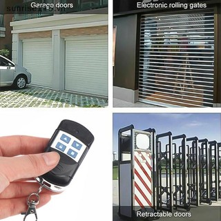 Srvn 1Pc 4 Nút 433MHZ Cán Mã Cổng Dụng Cụ Mở Cửa Nhà Để Xe Nhân Bản Điều Khiển Từ Xa.