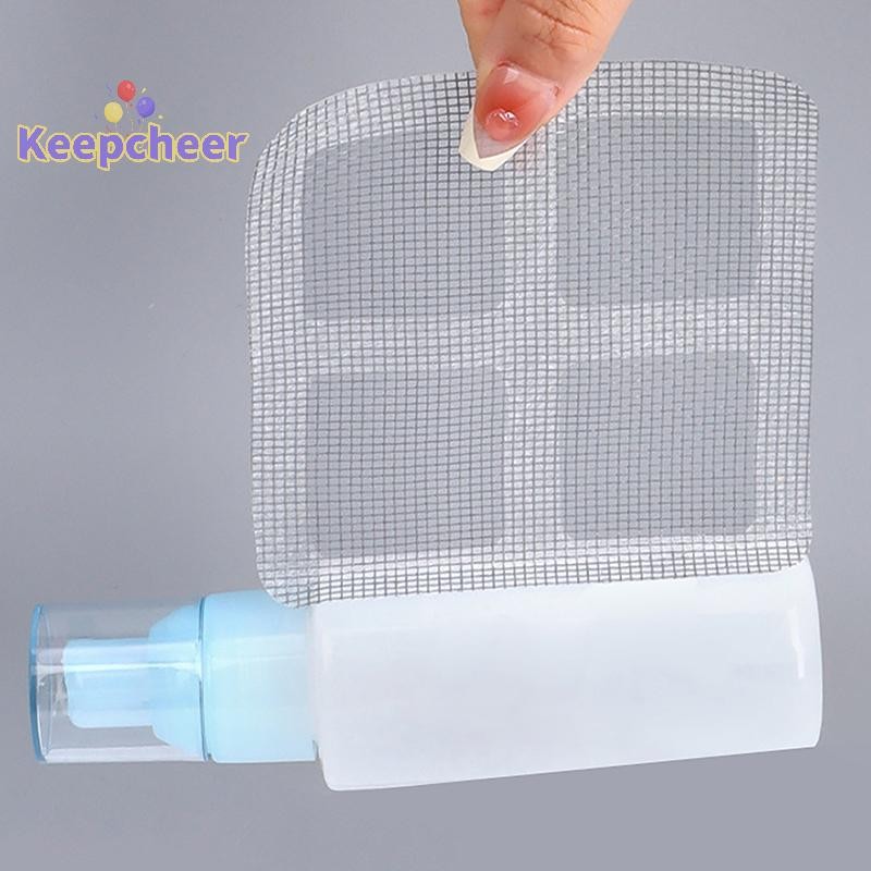 [Keepcheer] 1 / 10 Cái Miếng Dán Thoát Nước Sàn Dùng Một Lần Tắm Thoát Nước Tóc Bắt Nắp Bồn Rửa Lọc Tóc Lọc Lưới Lọc Miếng Dán [Mới]