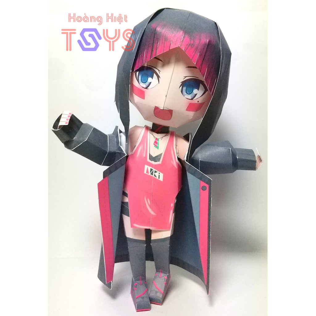 Mô hình giấy anime girl [Virtual idol/English Virtual youtuber] VTuber ...