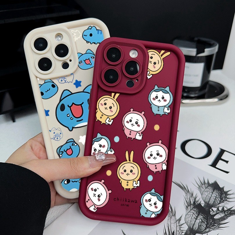 Ốp Điện Thoại Bugcat Capoo Chiikawa Cho Samsung Galaxy S24 S23 S22 Ultra S23 S24 Plus S23 S21 S20 FE S24 + S23 + Ốp Mềm Chống Rơi Mờ Mới Nhất