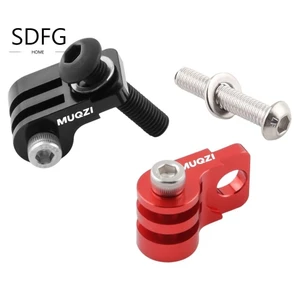 Giá đỡ đèn trước xe đạp, Giá đỡ đèn hợp kim nhôm Giá đỡ đèn trước xe đạp, Bộ chuyển đổi có thể điều chỉnh sửa đổi mã đèn trước Giá đỡ đồng hồ đo xe đạp gấp Đường MTB