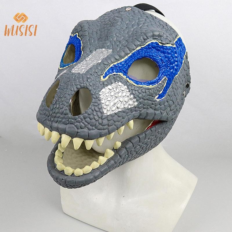[WUSISI] Đồ chơi mặt nạ xanh Trang phục lễ hội Halloween Mặt nạ hóa trang tiệc Quà tặng Giáng sinh cho trẻ em MỚI
