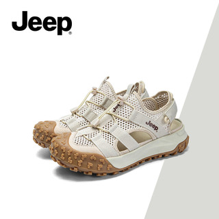 Giày thể thao đế dày dành cho nữ Jeep Summer - Giày đi bộ đường dài & leo núi ngoài trời, lưới thoáng khí, trượt - phong cách thường ngày