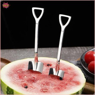 Bộ dao kéo thìa cà phê N & X Thép không gỉ Retro Xẻng sắt Muỗng kem Muỗng sáng tạo Bộ đồ ăn thìa trà.