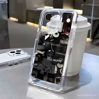 3 In1 Cuộc Sống Hàng Ngày Trong Suốt Ốp Lưng Không Gian Cho Redmi 13X A5 10 10C 12 12C 13C 14C Vỏ Điện Thoại Chống Sốc 3MYG ICFF VYD1
