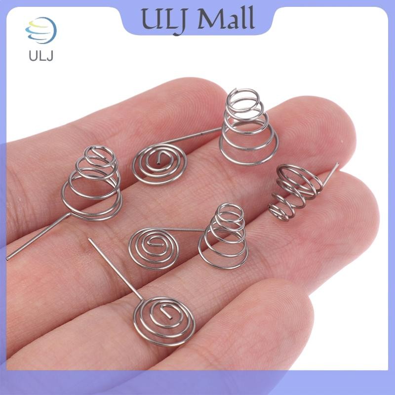 ULJ 5 Chiếc Pin AAA NIckel Dây Lò Xo Pin AA Cuộn Dây Âm Và Tích Cực Lò Xo Tấm Tiếp Xúc DIY Phụ Kiện.