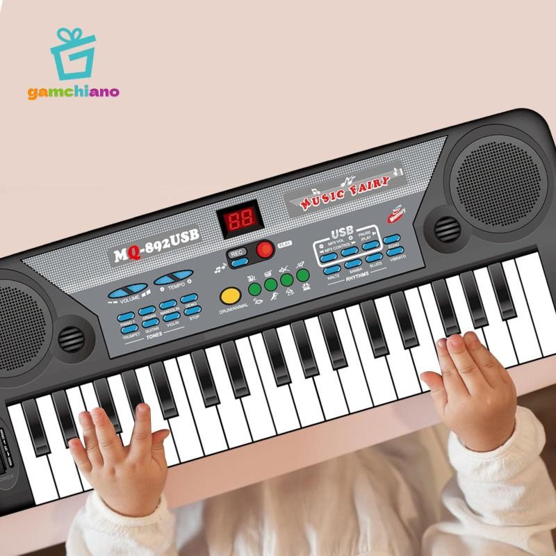 Gamchiano Bàn Phím Đàn Piano Cho Trẻ Em Âm Nhạc Bàn Phím Điện Tử Giáo Dục Đồ Chơi Âm Nhạc Học Tập Sớm Đồ Chơi Cho Đảng Ngoài Trời