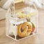 Túi đựng búp bê YUJUNI, có tay cầm có dây kéo Hộp sắp xếp chống bụi, Đồ chơi lưu trữ trong suốt có thể nhìn thấy trong suốt chống ẩm đa chức năng
