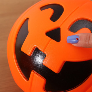 Candy Halloween Pumpkin Bucket - Hộp đựng quà ăn nhẹ có tay cầm - Đồ dùng dự tiệc Trick or Treat Quà tặng trẻ em