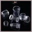 JRP Silicone Trong Suốt Móng Tay Nghệ Thuật Dập Bộ Pháp Cho Móng Tay Tấm Tem Ba Lan Stencil Bản Mẫu Seal Stamper Scraper JRP