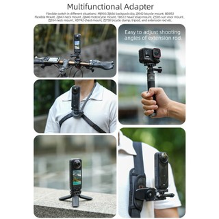 Dành Cho Insta360 X5 Từ Tính Phát Hành Nhanh Adapter Phụ Kiện Ace / AcePro2 Camera Phát Hành Nhanh Đứng Mở Rộng Adapter Phụ Kiện Máy Ảnh
