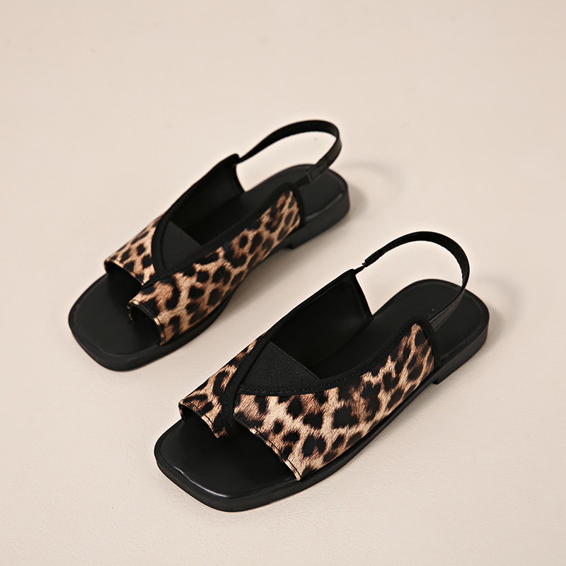 Atikota Nữ Sandal Thời Trang Retro Đa Năng Thoải Mái Nhẹ Thường Ngày Ngoài Trời Flip-Flops