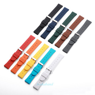 Dây đeo đồng hồ silicon đầy màu sắc 20mm 22mm cho SEIKO 5 Diver Vòng đeo tay đồng hồ cao su thay thế cho nam nữ Dây đeo cổ tay thể thao