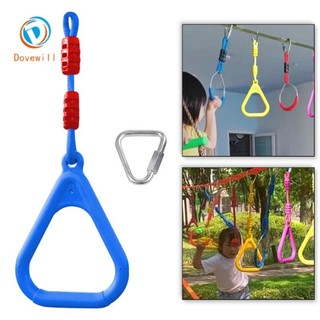 Dụng cụ nhẫn tập thể dục cho trẻ em - An toàn và dễ lắp đặt - Phù hợp sử dụng trong nhà và ngoài trời