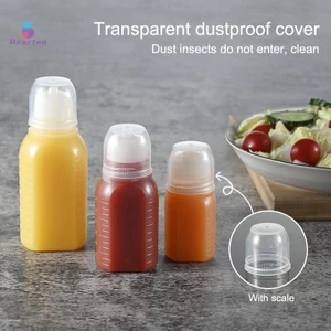 < beartwo > 30 / 60 / 100ml Bóp Chai Nước Sốt Mật Ong Mù tạt Salad Trang Điểm Nước Sốt Bento Hộp Đựng Nhà Bếp Đẹp