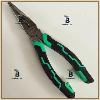 Bộ 3 Kìm điện, Kìm cắt, Kìm nhọn 6' 8' GoFuther - đầu kìm thép CR-V, tay bọc nhựa PVC