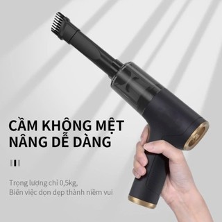 4 Kèm Type Mạnh Tay Không Cầm Chống Hút 8000Pa Sạc Nhà Năng Siêu Bụi Xe Cho Máy Đa chống cháy nổ Thổi Hơi đa dạng màu